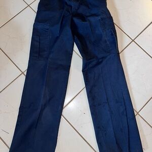Dickies Navy blue Cargo Work Trousers 28x32 gently used